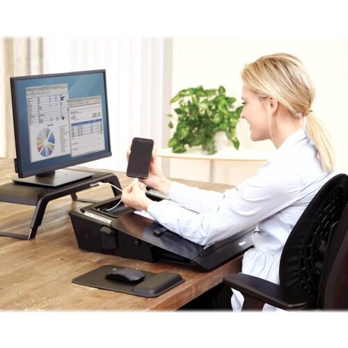 FELLOWES PORTE DOCUMENTS HANA- NOIR