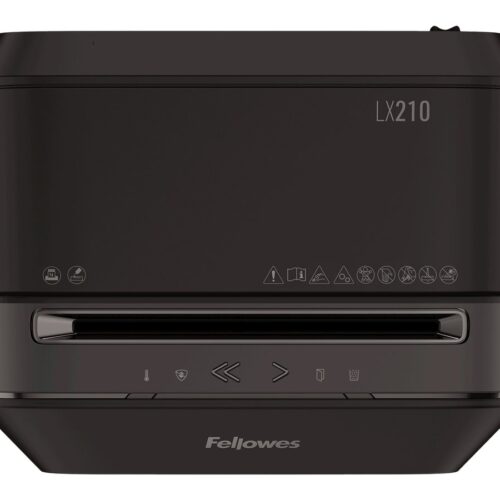 FELLOWES Powershred LX210 Black Shredder Mini Cut 230V EU/UK