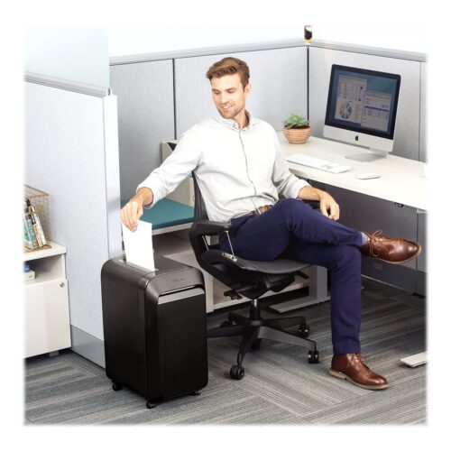 FELLOWES Powershred LX220 Black Shredder Mini Cut 230V EU/UK
