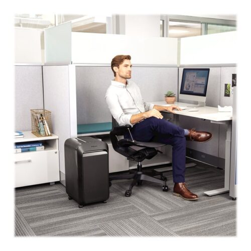 FELLOWES Powershred LX220 Black Shredder Mini Cut 230V EU/UK