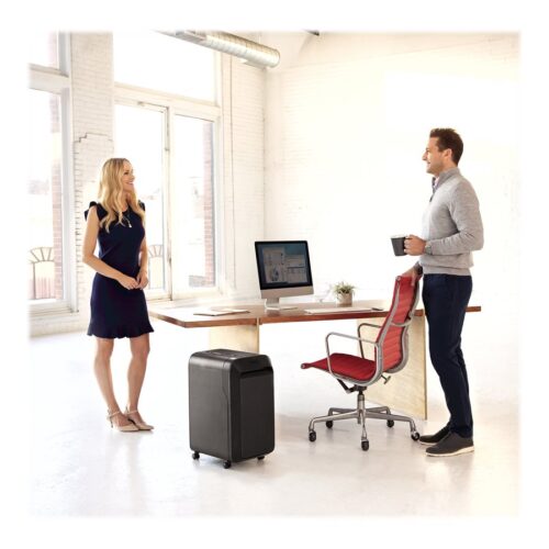 FELLOWES Powershred LX220 Black Shredder Mini Cut 230V EU/UK