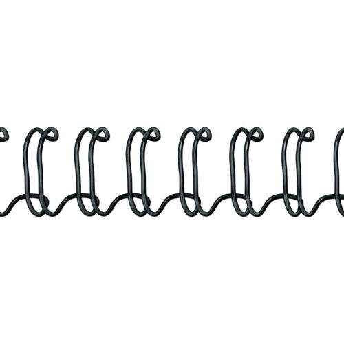 FELLOWES rel metall 34 boucles 10mm 3/8in noir x 100pk