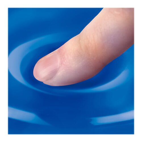 FELLOWES REP-POIGN GEL CRYSTAL CLAVIER – BLEU