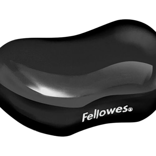 FELLOWES REPOSE-POIGNET GEL CRYSTAL – NOIR