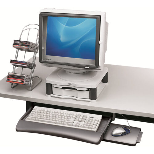 FELLOWES Support clavier Graphite