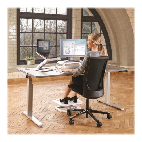 FELLOWES SUPPORT ORDINATEUR PORTABLE HANA 230V EU/UK – BLANC