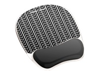 FELLOWES Tapis de souria repose poignet gel – chevron