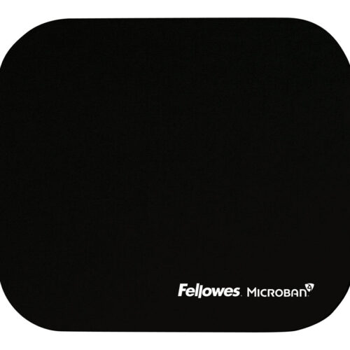 FELLOWES Tapis de souris Microban® Noir – Antibactérien