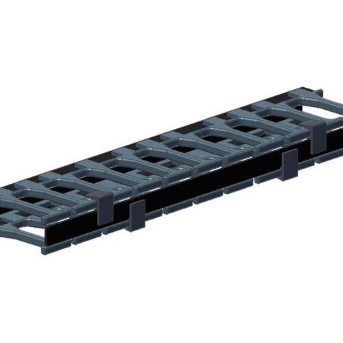 FUJITSU cablemanagment forr 19 inch Rack 1HE additional field upgrade (H 41,5mm x B 489mm x T  113,25 mm)