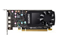 FUJITSU NVIDIA Quadro P400 2Go connectors 3x miniDP PCIe x16 without adapter Full Height