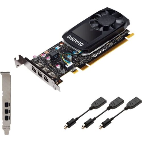 FUJITSU NVIDIA Quadro P400 2Go connectors 3x miniDP PCIe x16 without adapter Low Profile