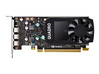 FUJITSU NVIDIA Quadro P400 2Go connectors 3x miniDP PCIe x16 without adapter Low Profile