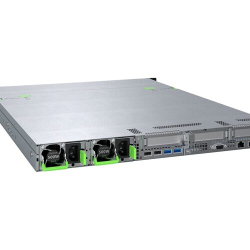 FUJITSU PRIMERGY RX1330 M5 Intel Xeon E-2336 6C/12T 2.90GHz 1x16Go 4×2.5p 2x1Go TPM 2.0 1xRPS 500W Titanium 1YW Short Depth