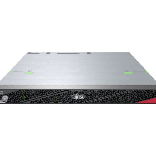 FUJITSU PRIMERGY RX1330 M5 Intel Xeon E-2336 6C/12T 2.90GHz 1x16Go 4×2.5p 2x1Go TPM 2.0 1xRPS 500W Titanium 1YW Short Depth