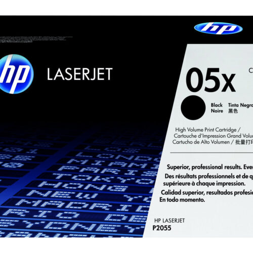 HP 05X original LaserJet Toner cartridge CE505X black high capacity 6.500 pages 1-pack Smart Printing Technology