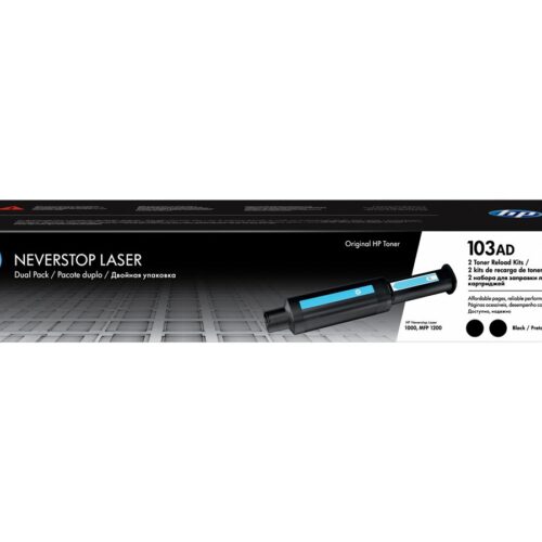 HP 103AD Neverstop Toner Reload Kit 2-Pack