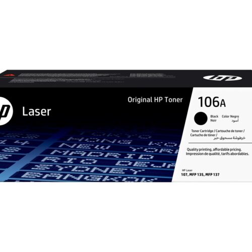 HP 106A Black Original Laser Toner Cartridge