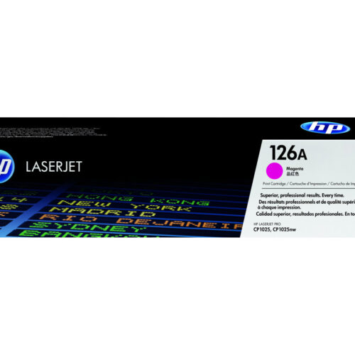 HP 126A original LaserJet Toner cartridge CE313A magenta standard capacity 1.000 pages 1-pack