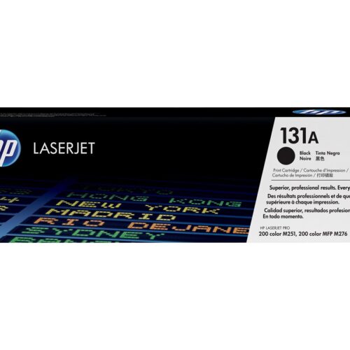 HP 131A original Toner cartridge CF210A black standard capacity 1.520 pages 1-pack