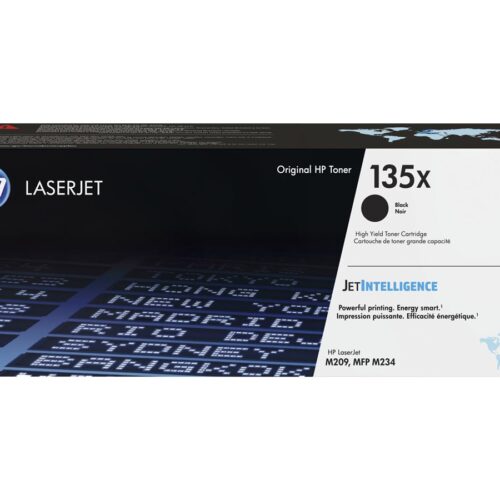 HP 135X Black Original LaserJet Toner Cartridge