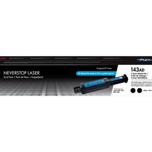 HP 143AD Neverstop Toner Reload Kit 2-Pack