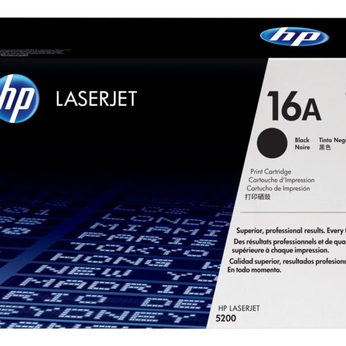 HP 16A original LaserJet Toner cartridge Q7516A black standard capacity 12.000 pages 1-pack