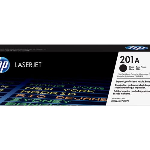 HP 201A original Toner cartridge CF400A black 1.420 pages standard capacity