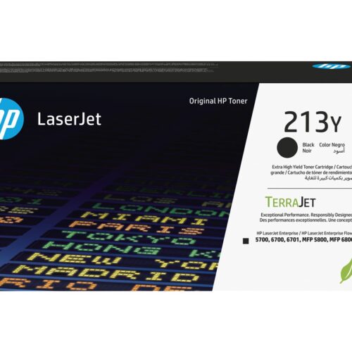 HP 213Y Black Original LaserJet Toner Cartridge