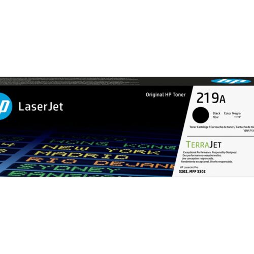 HP 219A Black Original LaserJet Toner Cartridge