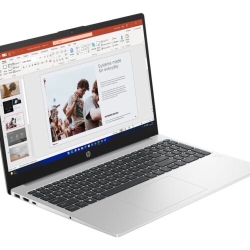 HP 255 G10 AMD Ryzen 5 7530U 15.6inch FHD 16GB 512GB SSD AMD Radeon Graphics W11H Silver 1/1/0