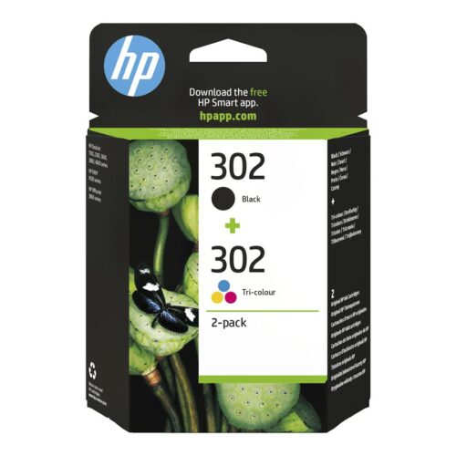 HP 302 original Ink cartridge X4D37AE Combo 2-Pack