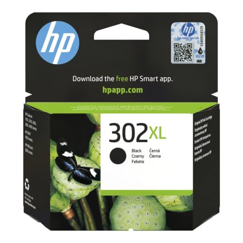 HP 302XL original Ink cartridge F6U68AE UUS black