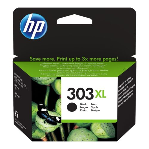 HP 303XL High Yield Black Ink Cartridge