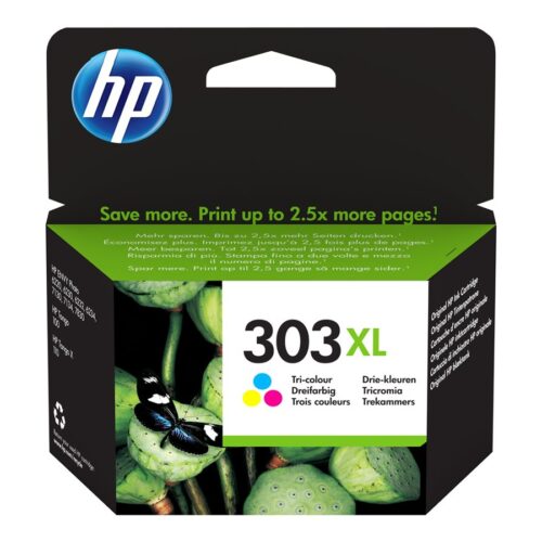 HP 303XL High Yield Tri-color Ink Cartridge