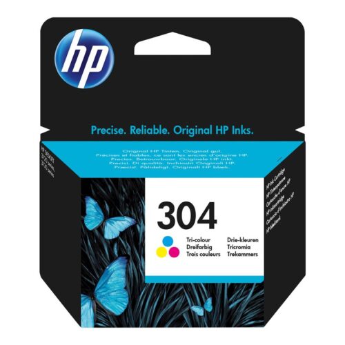 HP 304 original Ink cartridge N9K05AE 301 Tri-color Blister