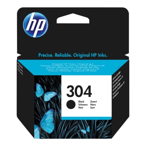 HP 304 originalBlack Ink cartridge N9K06AE 301 Blister