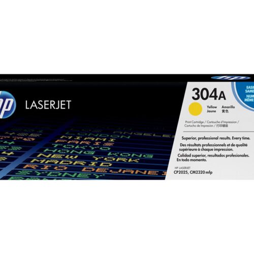 HP 304A original Colour LaserJet Toner cartridge C532A yellow standard capacity 2.800 pages 1-pack ColorSphere