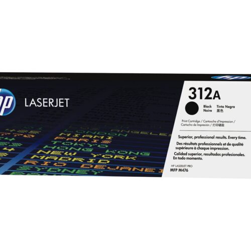 HP 312A original Toner cartridge CF380A black standard capacity 2.400 pages 1-pack