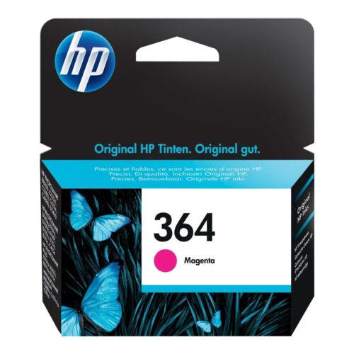 HP 364 original Ink cartridge CB319EE BA1 magenta standard capacity 3ml 300 pages 1-pack with Vivera Ink cartridge
