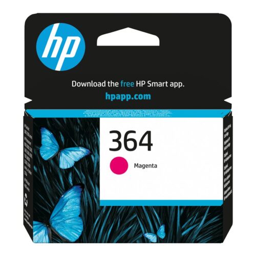 HP 364 original Ink cartridge CB319EE BA1 magenta standard capacity 3ml 300 pages 1-pack with Vivera Ink cartridge