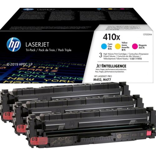HP 410X original LaserJet Toner cartridge CF325XM Cyaan Magenta Yellow High Yield 3-pack