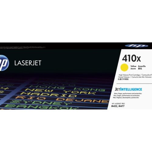 HP 410X original Toner cartridge CF412X yellow HY