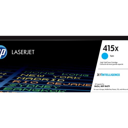 HP 415X Cyan LaserJet Toner Cartridge