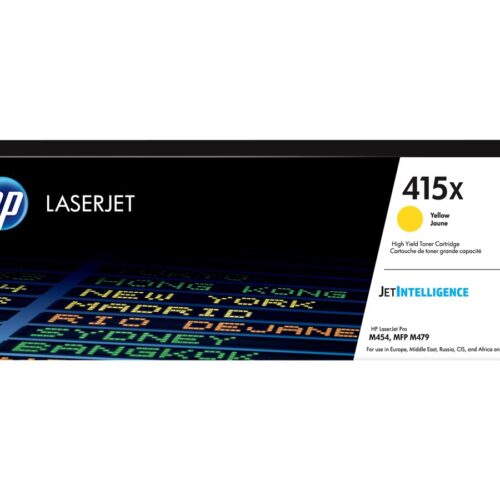 HP 415X Yellow LaserJet Toner Cartridge