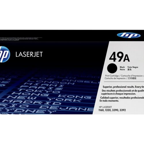 HP 49A original LaserJet Toner cartridge Q5945A black standard capacity 2.500 pages 1-pack
