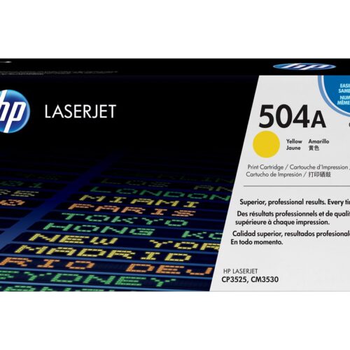 HP 504A original Colour LaserJet Toner cartridge CE252A yellow standard capacity 7.000 pages 1-pack ColorSphere