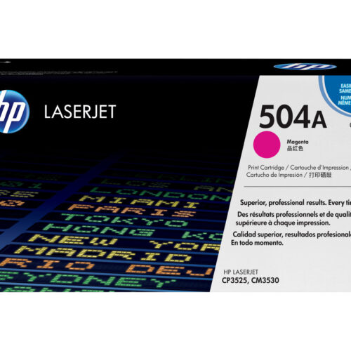 HP 504A original Colour LaserJet Toner cartridge CE253A magenta standard capacity 7.000 pages 1-pack ColorSphere