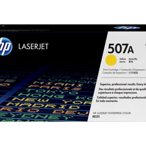 HP 507A original Toner cartridge CE402A yellow standard capacity 6.000 pages 1-pack