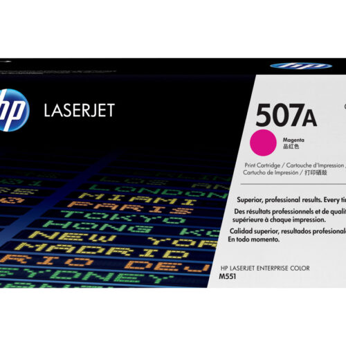 HP 507A original Toner cartridge CE403A magenta standard capacity 6.000 pages 1-pack