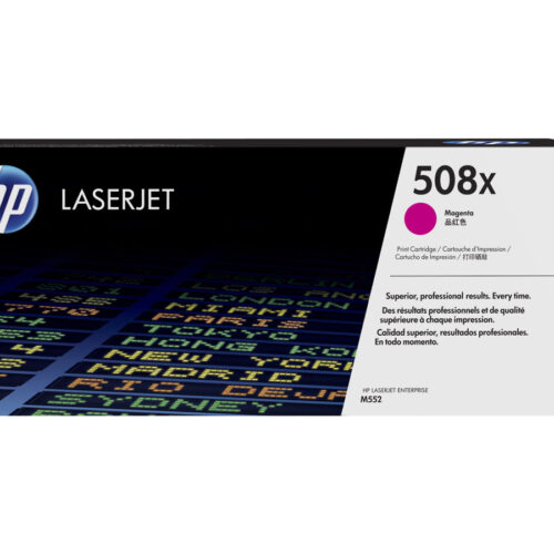 HP 508X original Toner cartridge CF363X magenta 9.500 pages high capacity